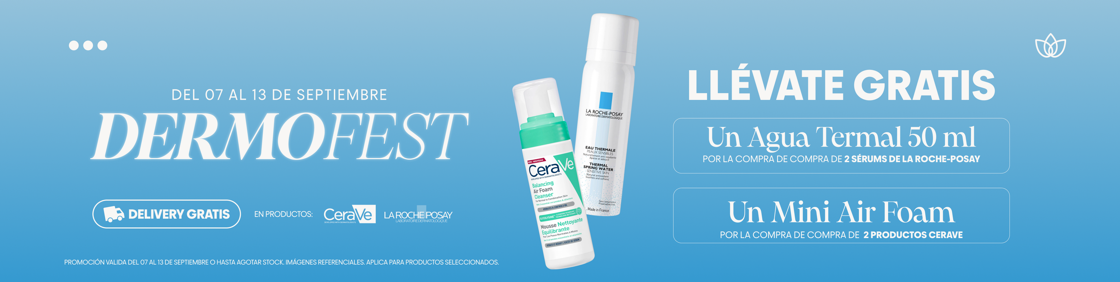 DERMOFEST LA ROCHE POSAY Y CERAVE