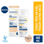 Protector Solar Bioderma Photoderm XDefense Ultra-Fluido SPF 50+ Tono 01