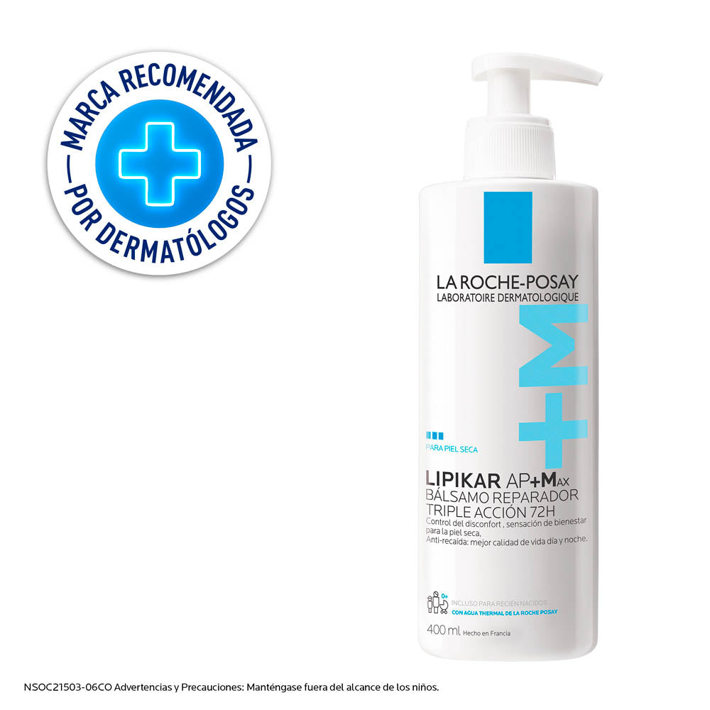 Lipikar Baume Ap+ Max 400Ml | La Roche Posay