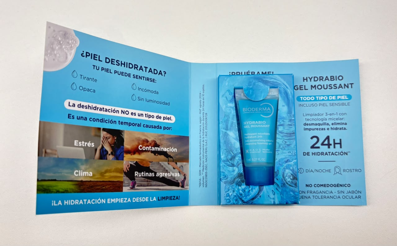 BONI: HYDRABIO GEL LIMPIADOR BIODERMA