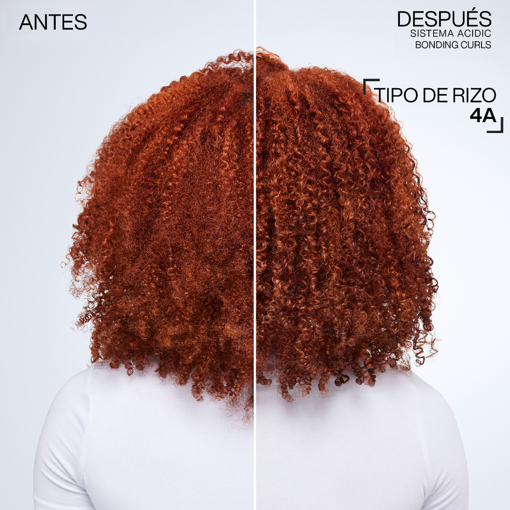 Shampoo sin siliconas para cabello con rizos y rulos procesados y dañados Acidic Bonding Curls 300ml Redken