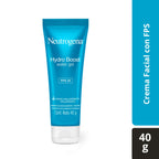 Crema Hidratante Facial en Gel Neutrogena Hydro Boost Ácido Hialurónico FPS 25 40g