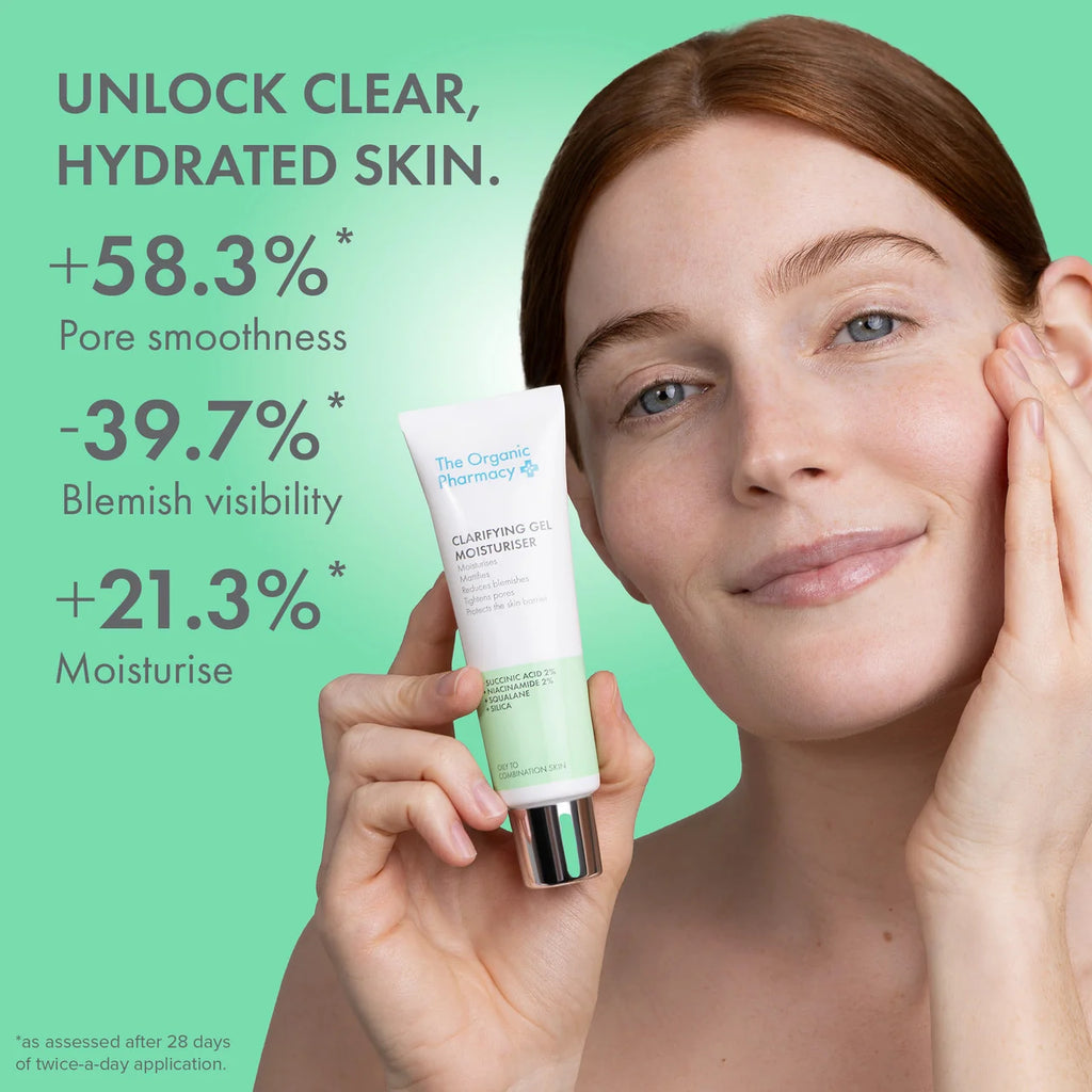 Clarifying Gel Moisturiser 40ml | The Organic Pharmacy