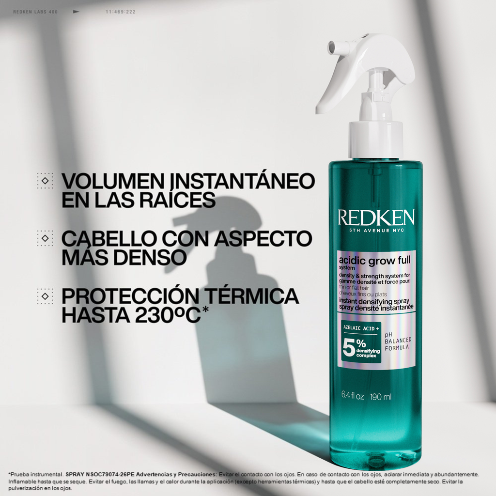 Spray Acidic Grow Full System para cabello con falta de volumen 190ml | Redken