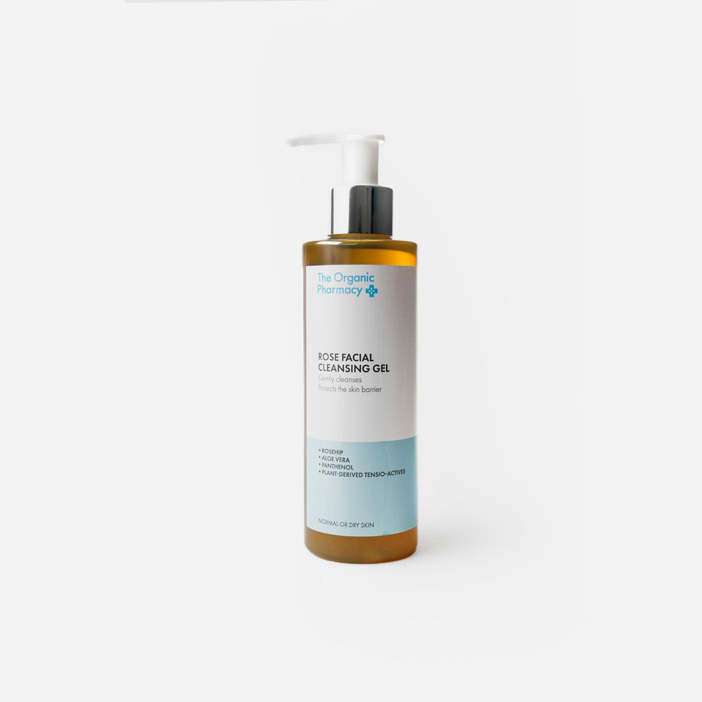 Rose Facial Cleansing Gel 200ml | The Organic Pharmacy
