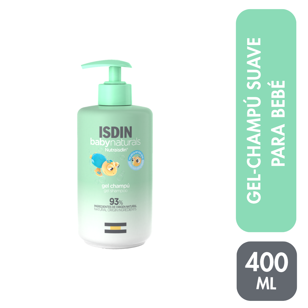 Baby Naturals Gel Champú 400ml | Isdin
