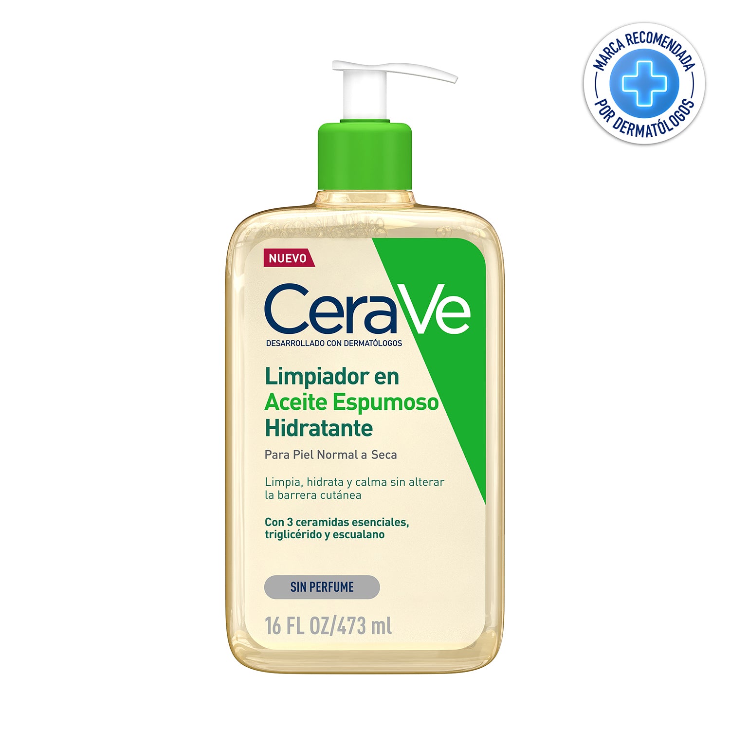 Limpiador En Aceite Espumoso Hidratante 473Ml | Cerave