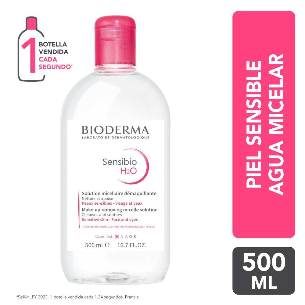 Sensibio H2O 500ml | Bioderma – Dermotienda