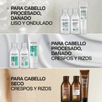 Acondicionador sin siliconas para cabello con rizos y rulos procesados y dañados Acidic Bonding Curls 300ml Redken