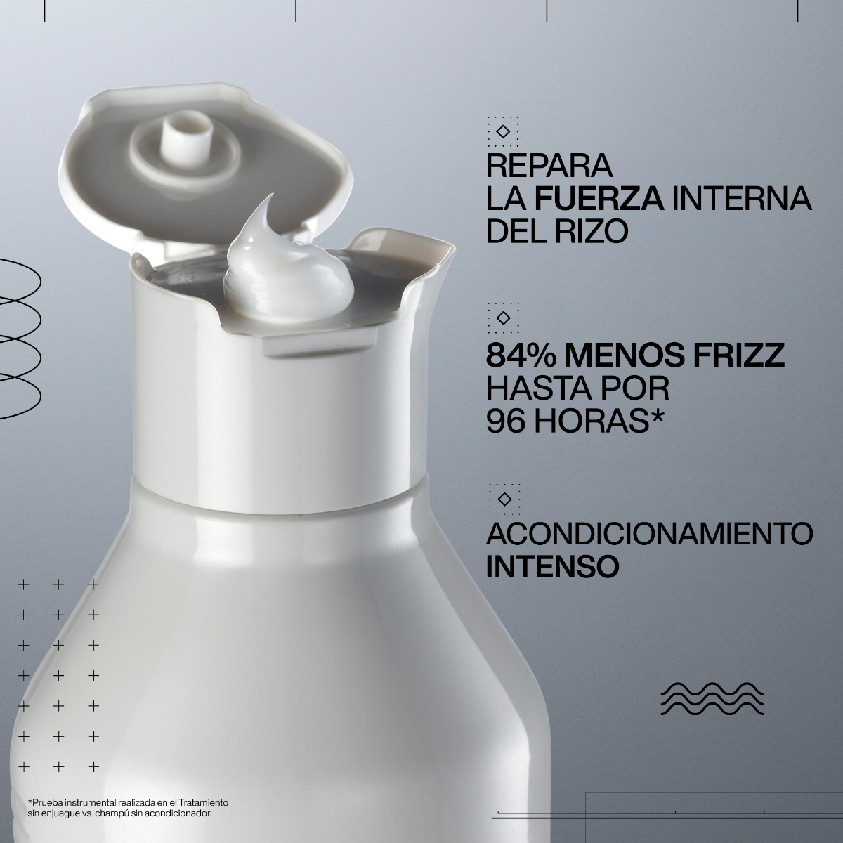 Acondicionador sin siliconas para cabello con rizos y rulos procesados y dañados Acidic Bonding Curls 300ml Redken