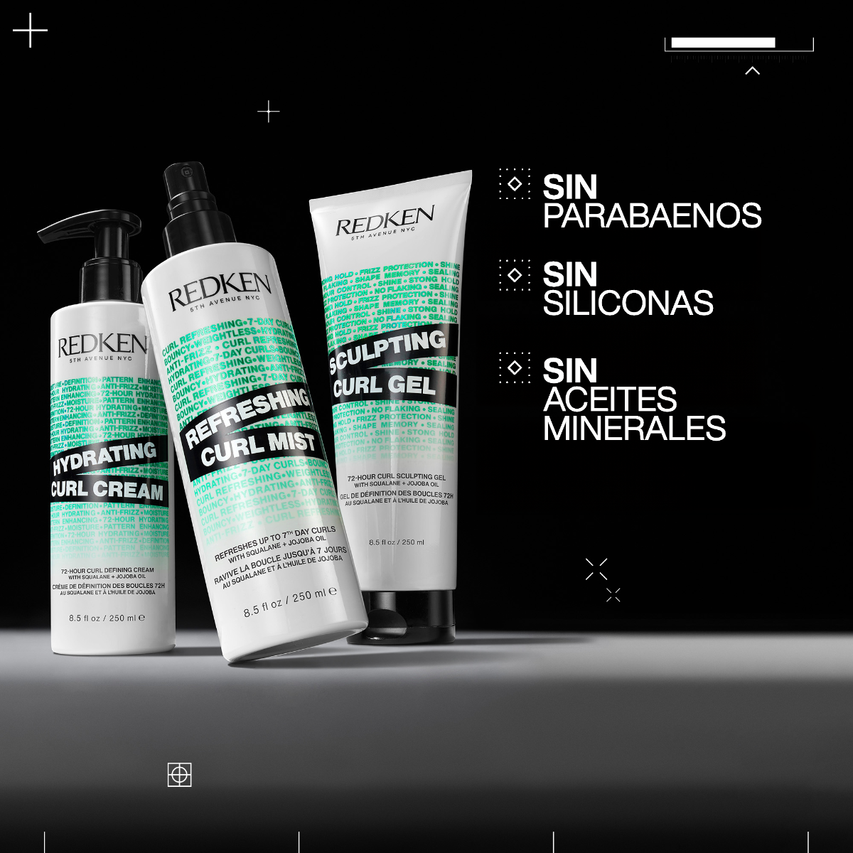 Sculpting Curl Gel para cabello rizado Acidic Bonding Curls 250ml Redken
