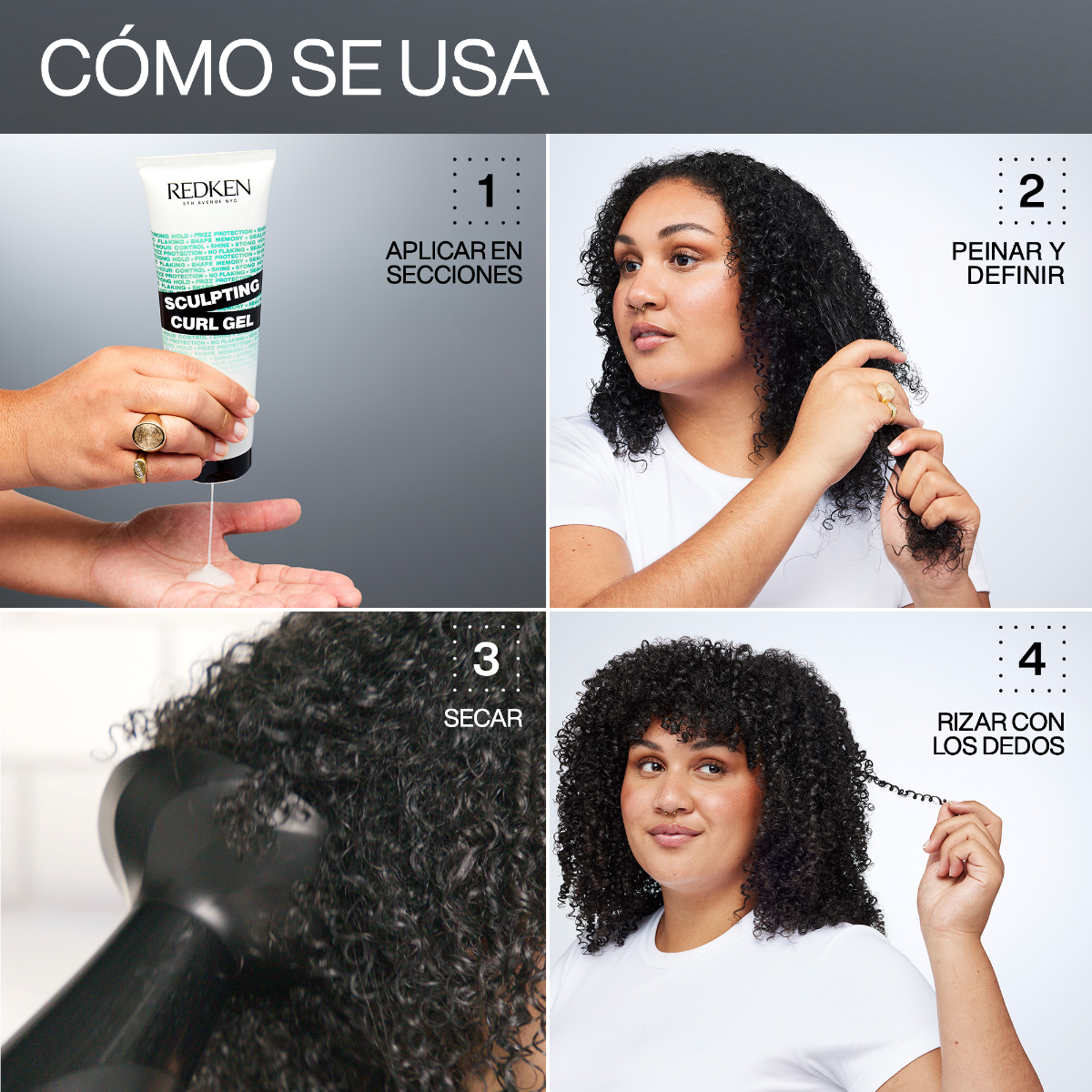Sculpting Curl Gel para cabello rizado Acidic Bonding Curls 250ml Redken
