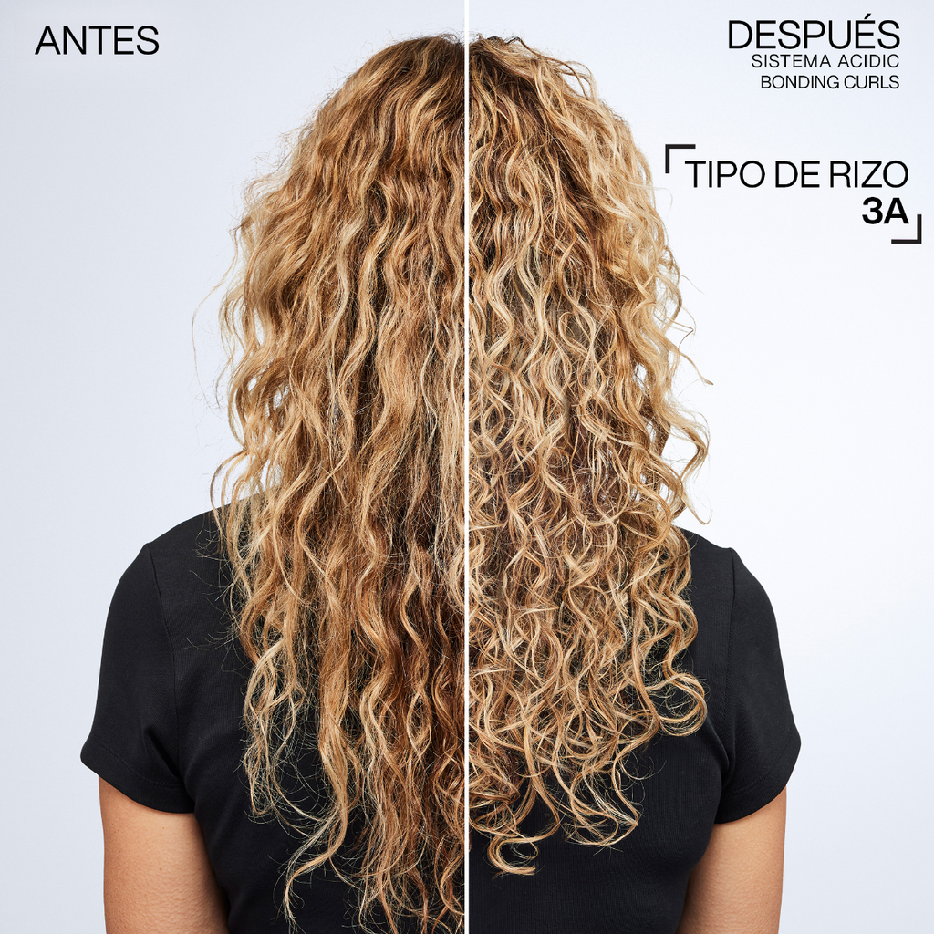 Tratamiento sin enjuague sin silicona para cabello rizado Acidic Bonding Curls 250ml Redken