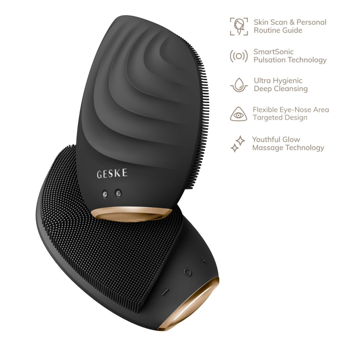 GESKE | Sonic Facial Brush | 5 in 1