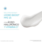 Crema Hidratante Facial en Gel Neutrogena Hydro Boost Ácido Hialurónico FPS 25 40g