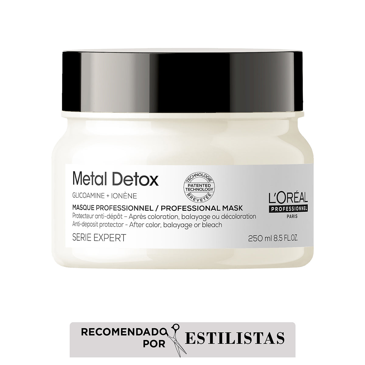 Mascarilla neutralizante de metales Metal Detox 250ml Loreal Professionnel