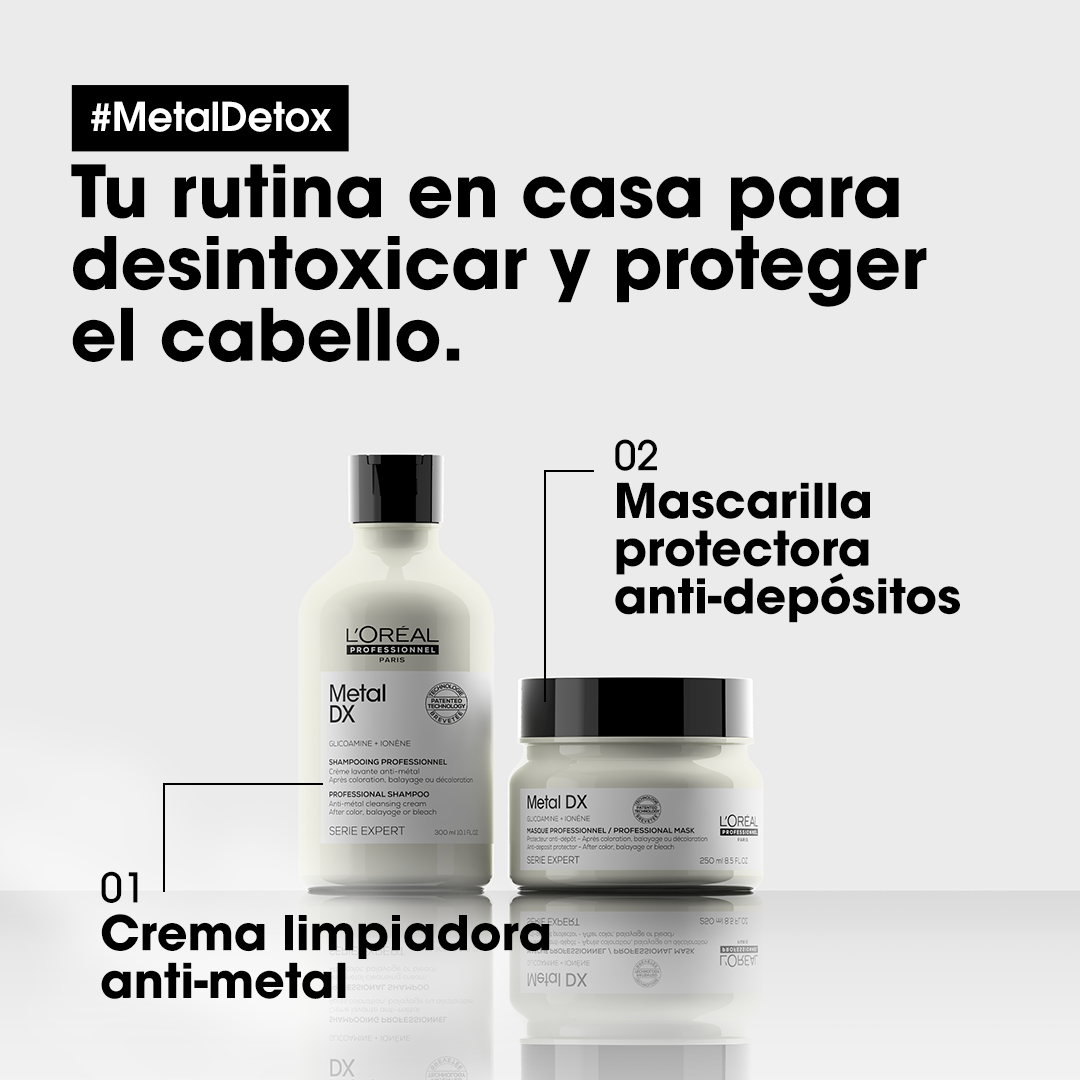 Mascarilla neutralizante de metales Metal Detox 250ml Loreal Professionnel