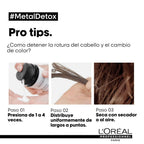 Termoprotector en crema para peinar Metal Detox para todo tipo de cabello Loreal Professionnel  100ml