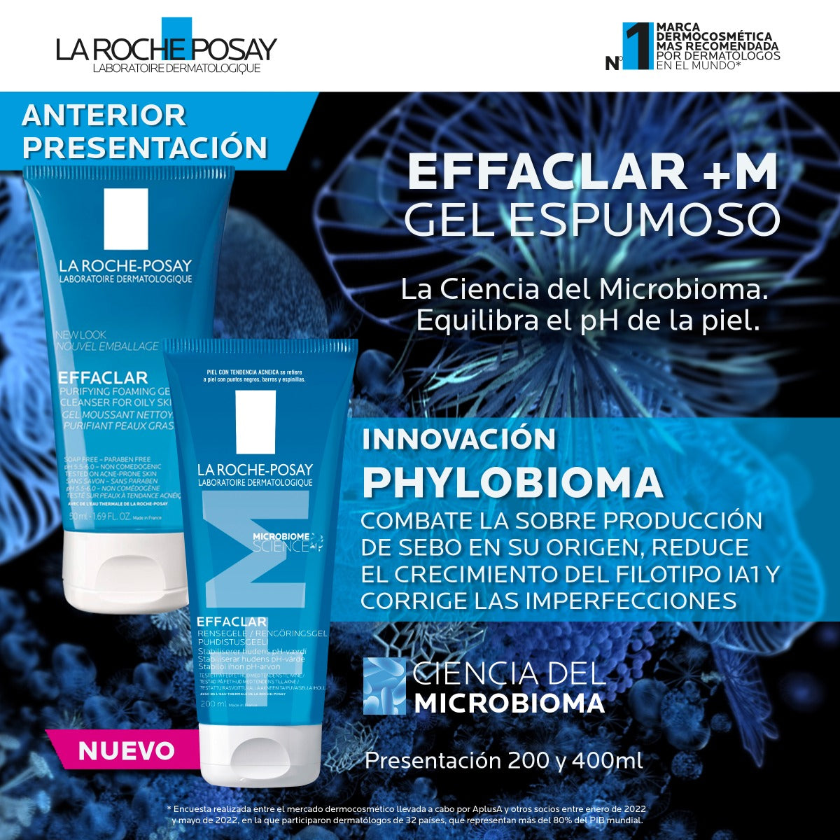 Gel Limpiador Effaclar Pieles Mixtas a Grasas 200ml