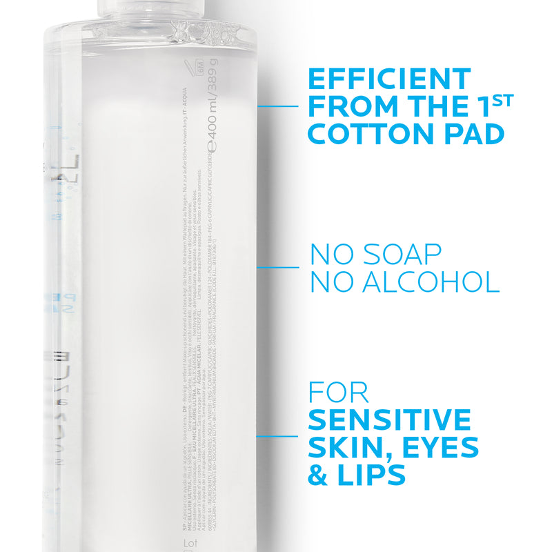 Agua Micelar La Roche-Posay Pieles Sensibles 400ml
