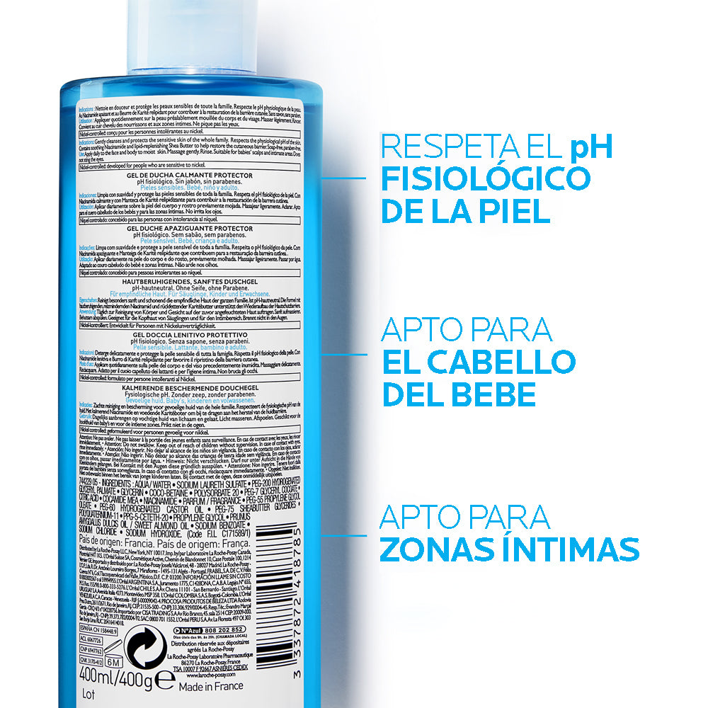 La Roche Posay Lipikar Gel lavant 400ml