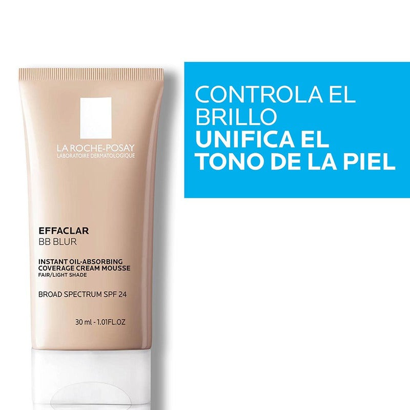 Crema Matificante con Color Effaclar BB Blur 30ml