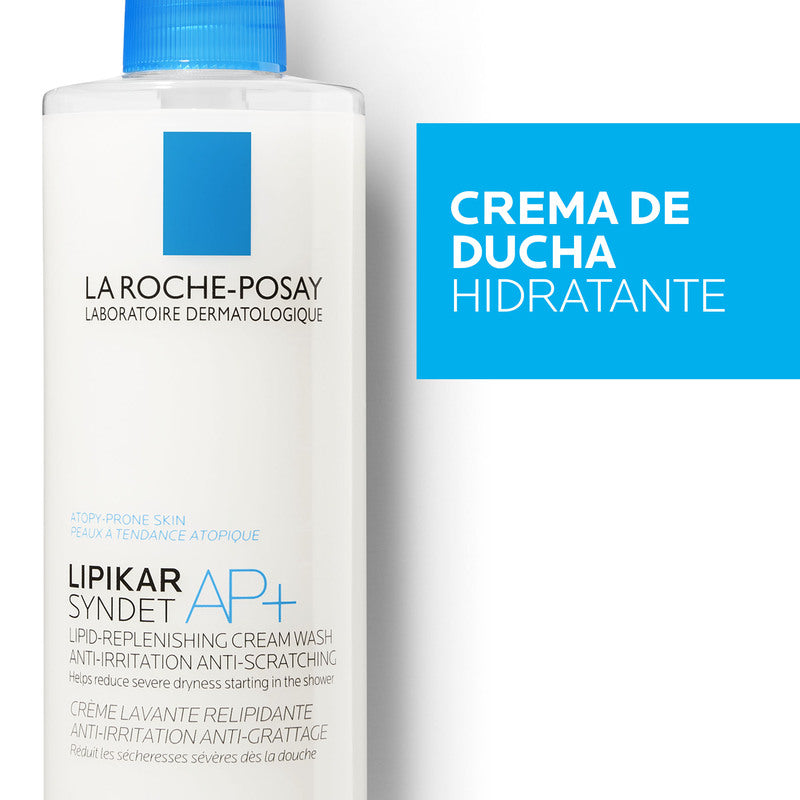 Crema de Ducha Pieles Secas Lipikar Syndet AP+ 400ml