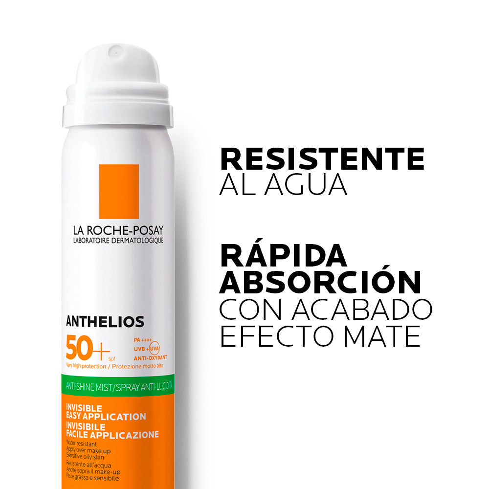 Protector Solar Anthelios Bruma Rostro FPS 50 75ml bloqueador