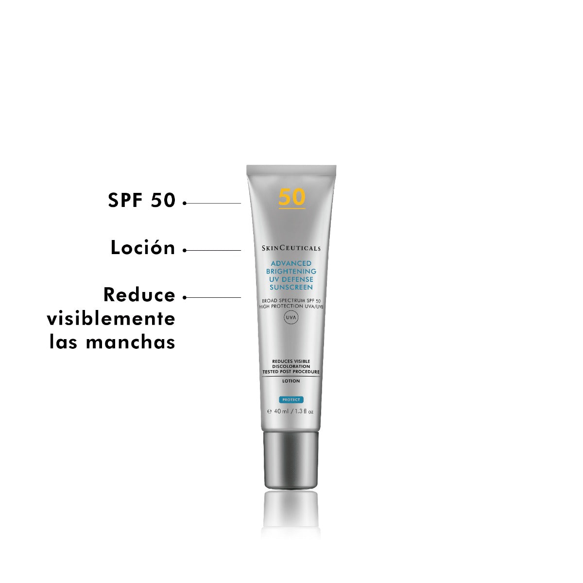 Skinceuticals Advanced Brightening Uv Spf 50 40Ml Fotoprotector