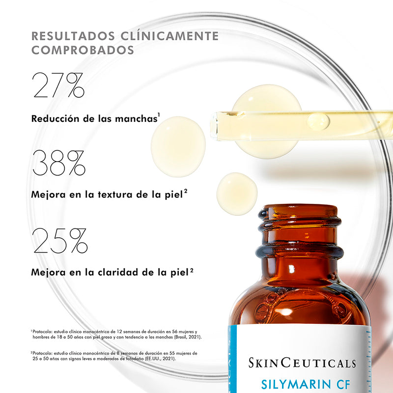 SkinCeuticals Sérum Antioxidante Anti-imperfecciones Silymarin CF 30ml