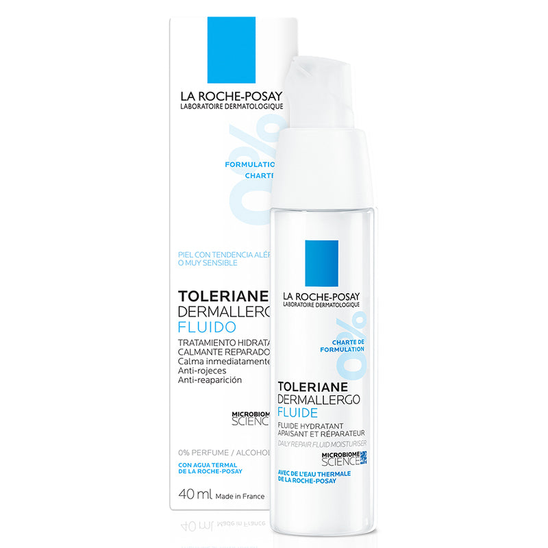 Crema Hidratante Pieles Sensibles Toleriane Dermallergo Fluido 40ml