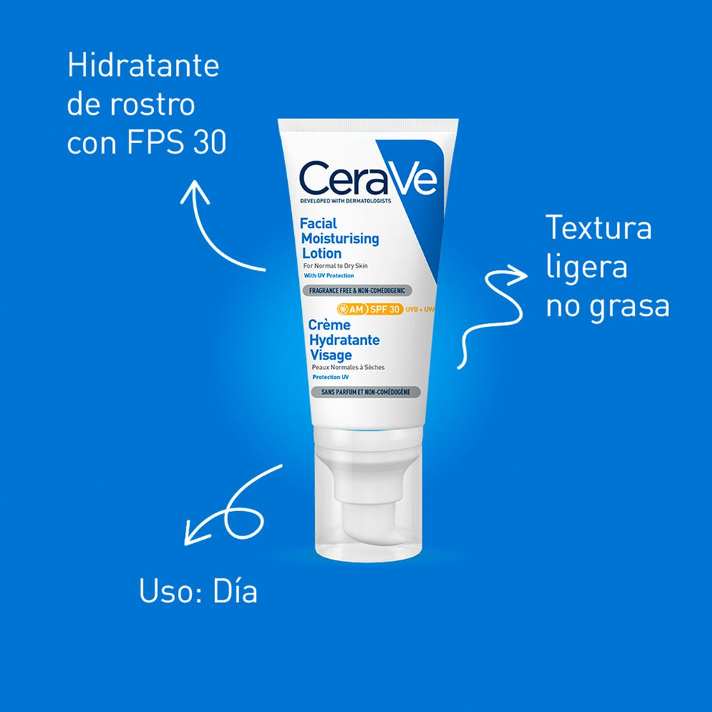 CeraVe Crema Hidratante Facial AM SPF30 52ml