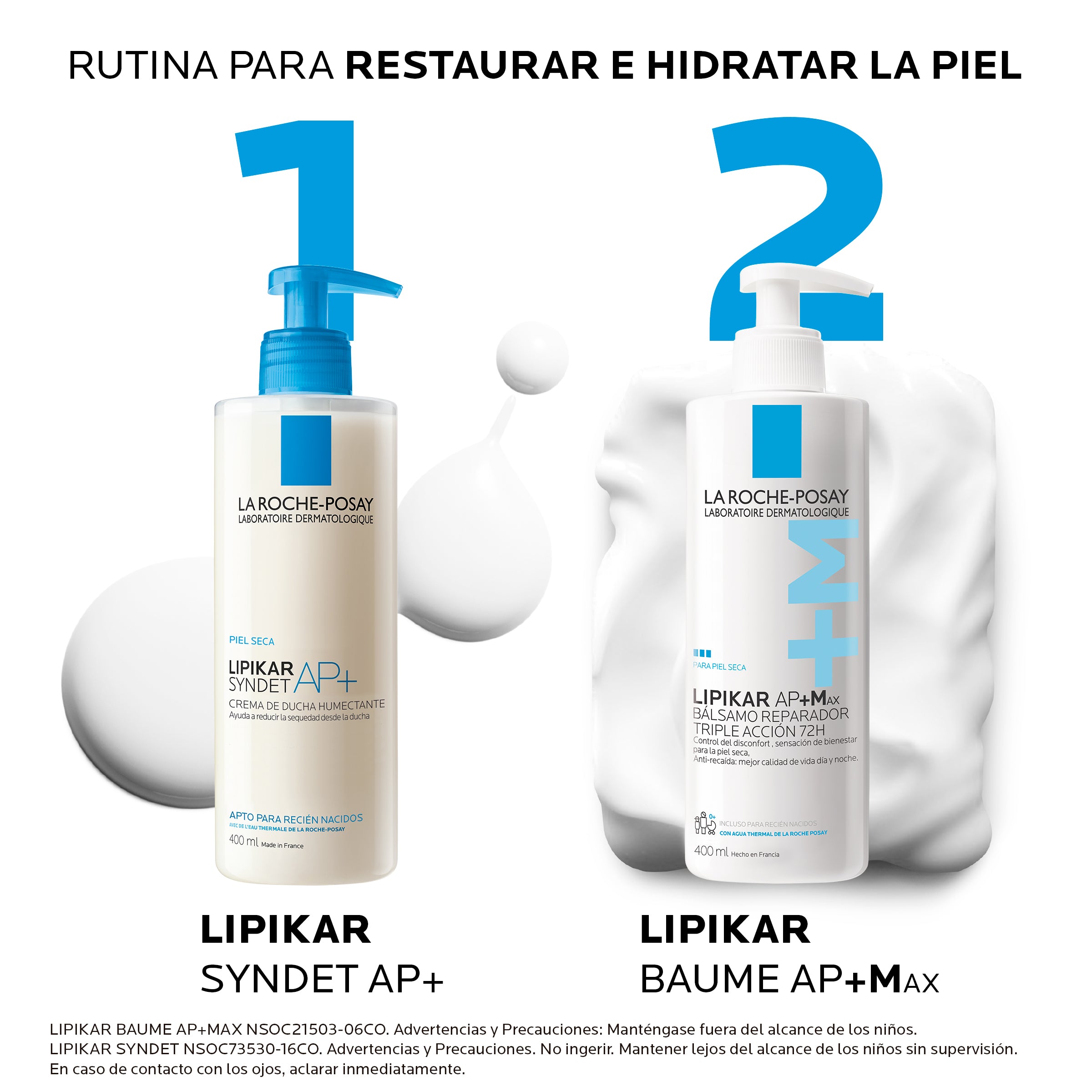 Lipikar Baume Ap+ Max 400Ml | La Roche Posay