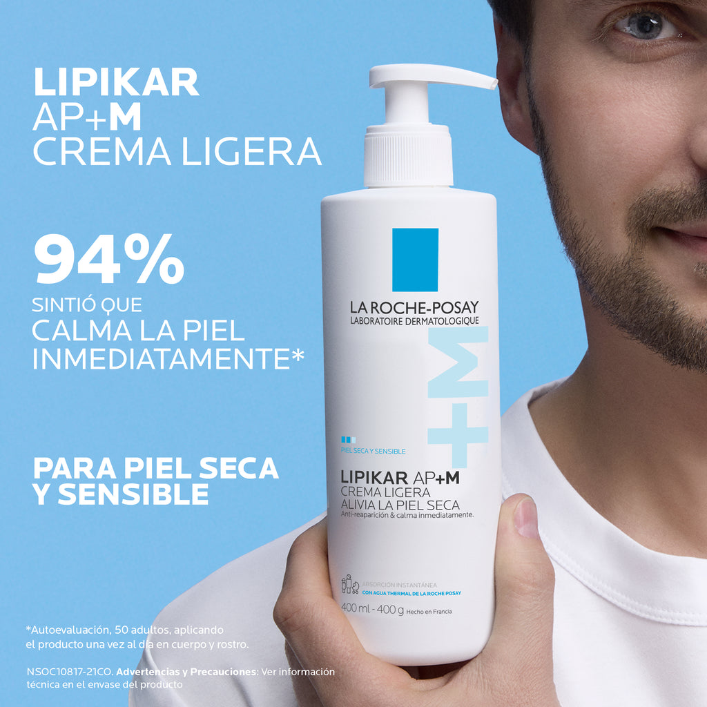 Lipikar Baume Light Ap+M 400Ml | La Roche Posay