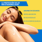 Protector Solar Loción Invisible Hidratante SPF50+ 177ml | Cerave