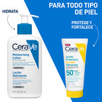 Protector Solar Loción Invisible Hidratante SPF50+ 75ml | Cerave