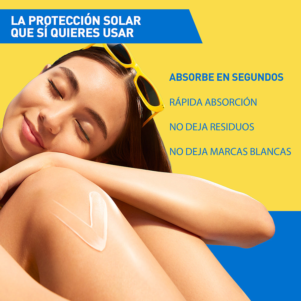 Protector Solar Loción Invisible Hidratante SPF50+ 75ml | Cerave