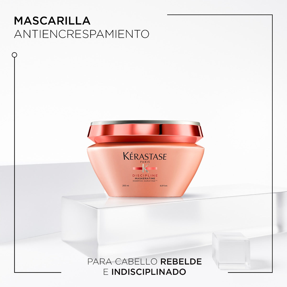 Kérastase Mascarilla para cabello con Frizz Maskeratine Discipline 200ml 