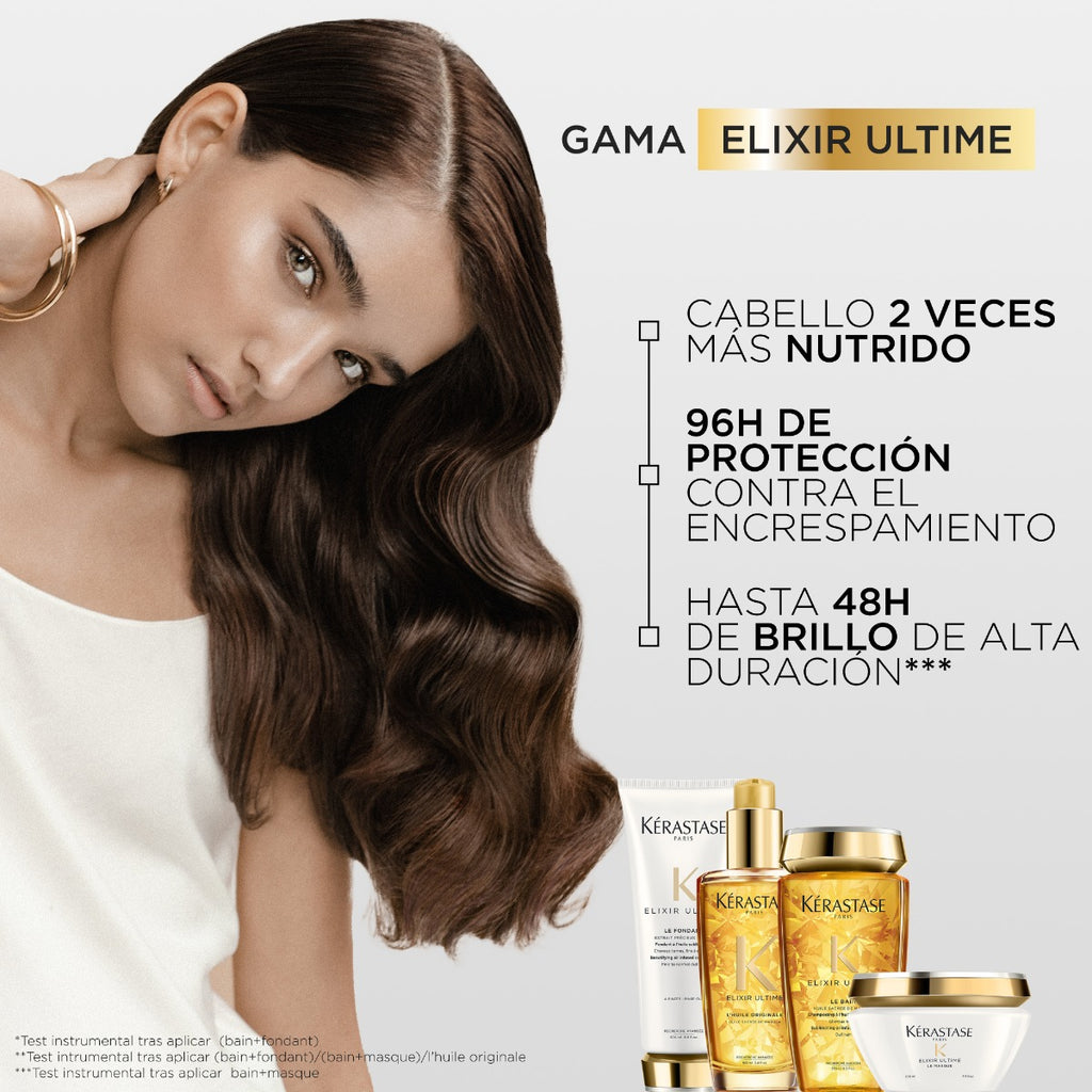 Kérastase Shampoo para cabellos con falta de brillo Bain Elixir Ultime Elixir Utime 250ml