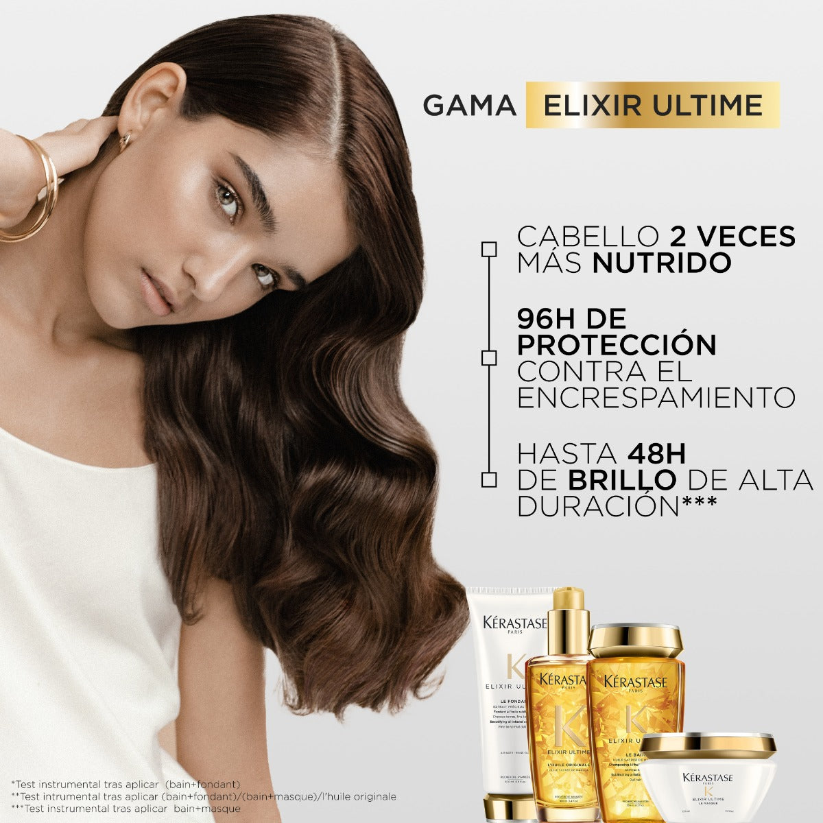 Kérastase Shampoo para cabellos con falta de brillo Bain Elixir Ultime Elixir Utime 250ml
