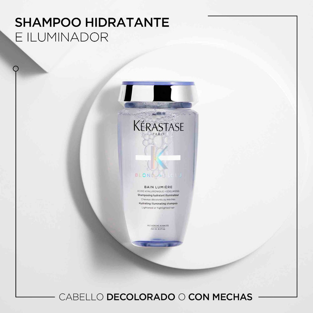 Kérastase Shampoo para cabello rubio Bain Lumiere 250ml 