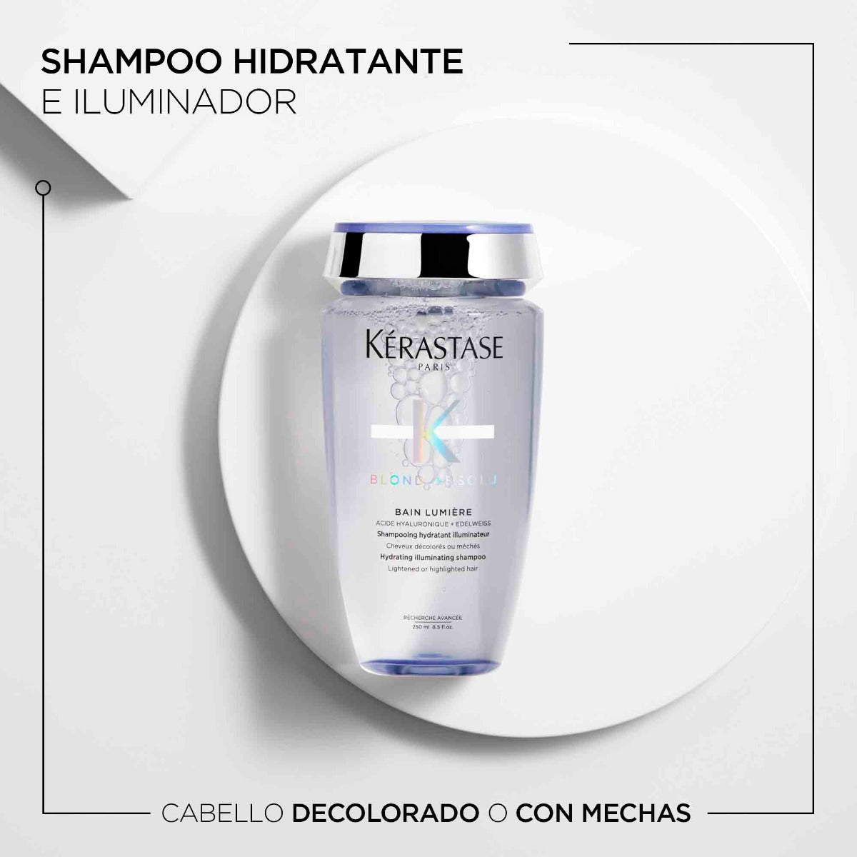 Kérastase Shampoo para cabello rubio Bain Lumiere 250ml 