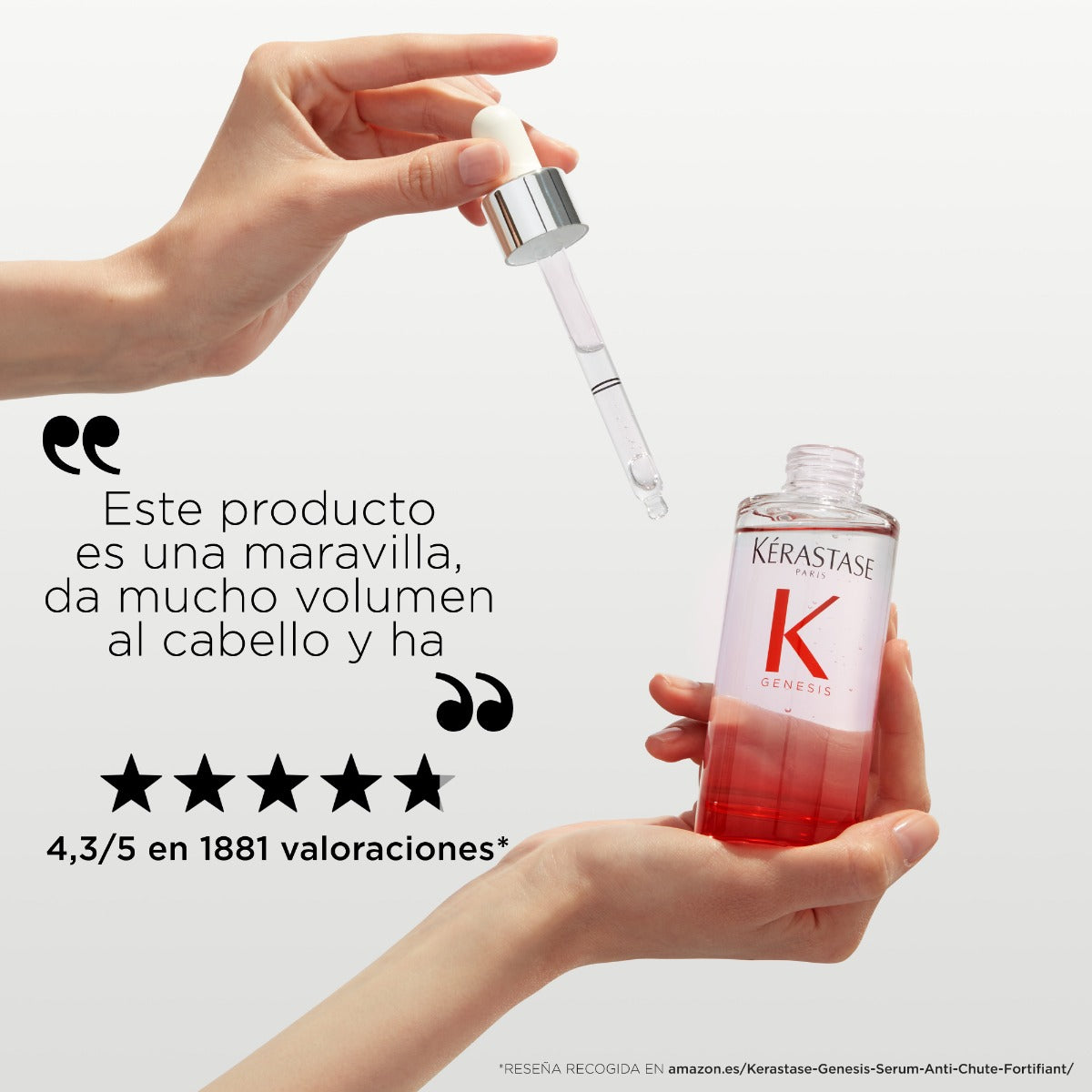 Kérastase Sérum Forticifante para cabello debilitado sérum Anti-chute Fortifiant Genesis 90ml