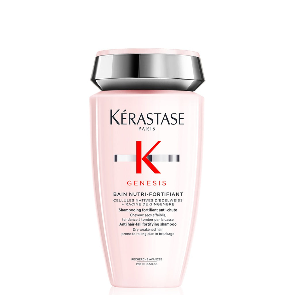 Kérastase Shampoo para cabello normal a seco con tendencia a la caída por cepillado Bain Nutri Fortifiant Genesis 250ml