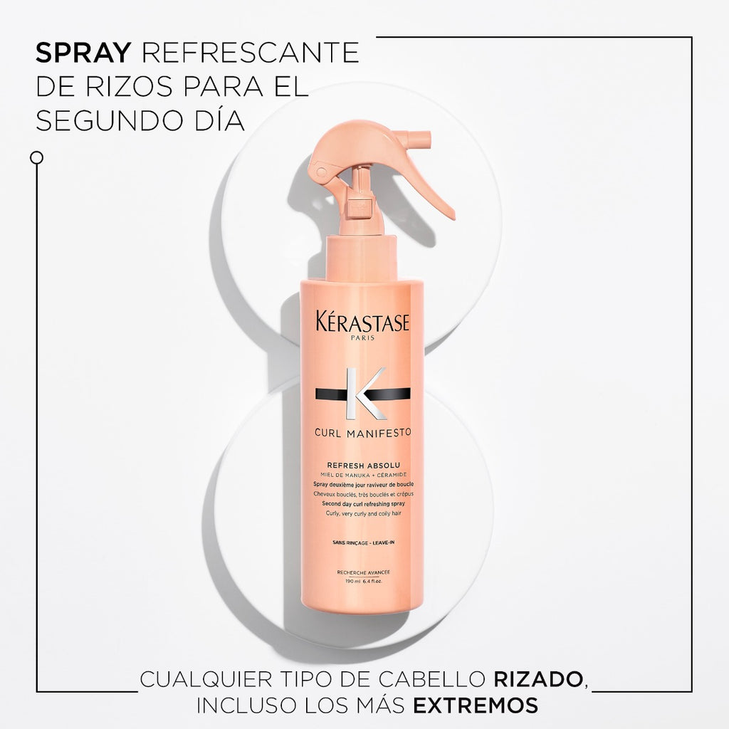 Kérastase Spray para rulos Refresh Absolu Curl Manifesto 190ml