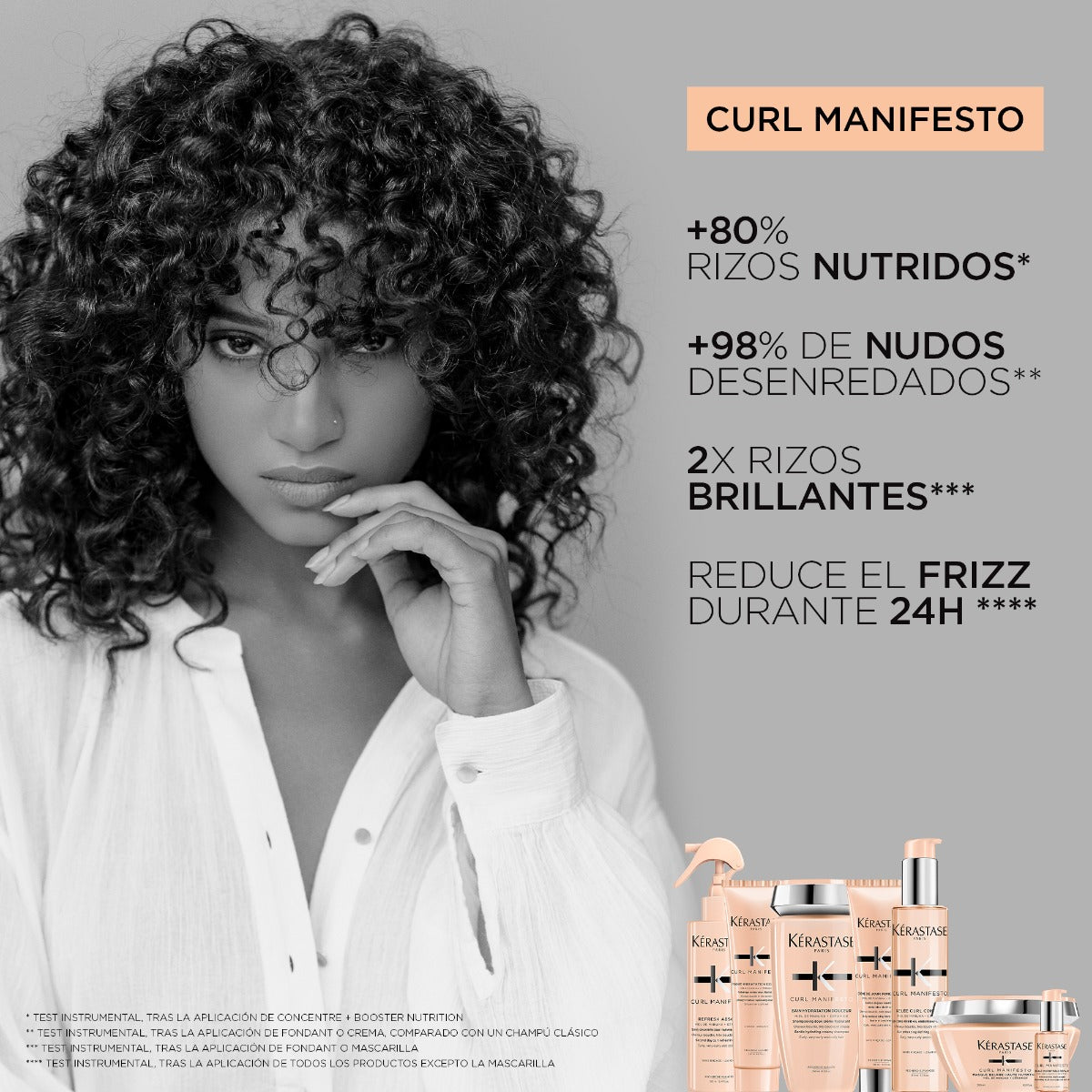 Kérastase Spray para rulos Refresh Absolu Curl Manifesto 190ml