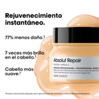 Mascarilla para cabello dañado Absolut Repair 250ml Loreal Professionnel