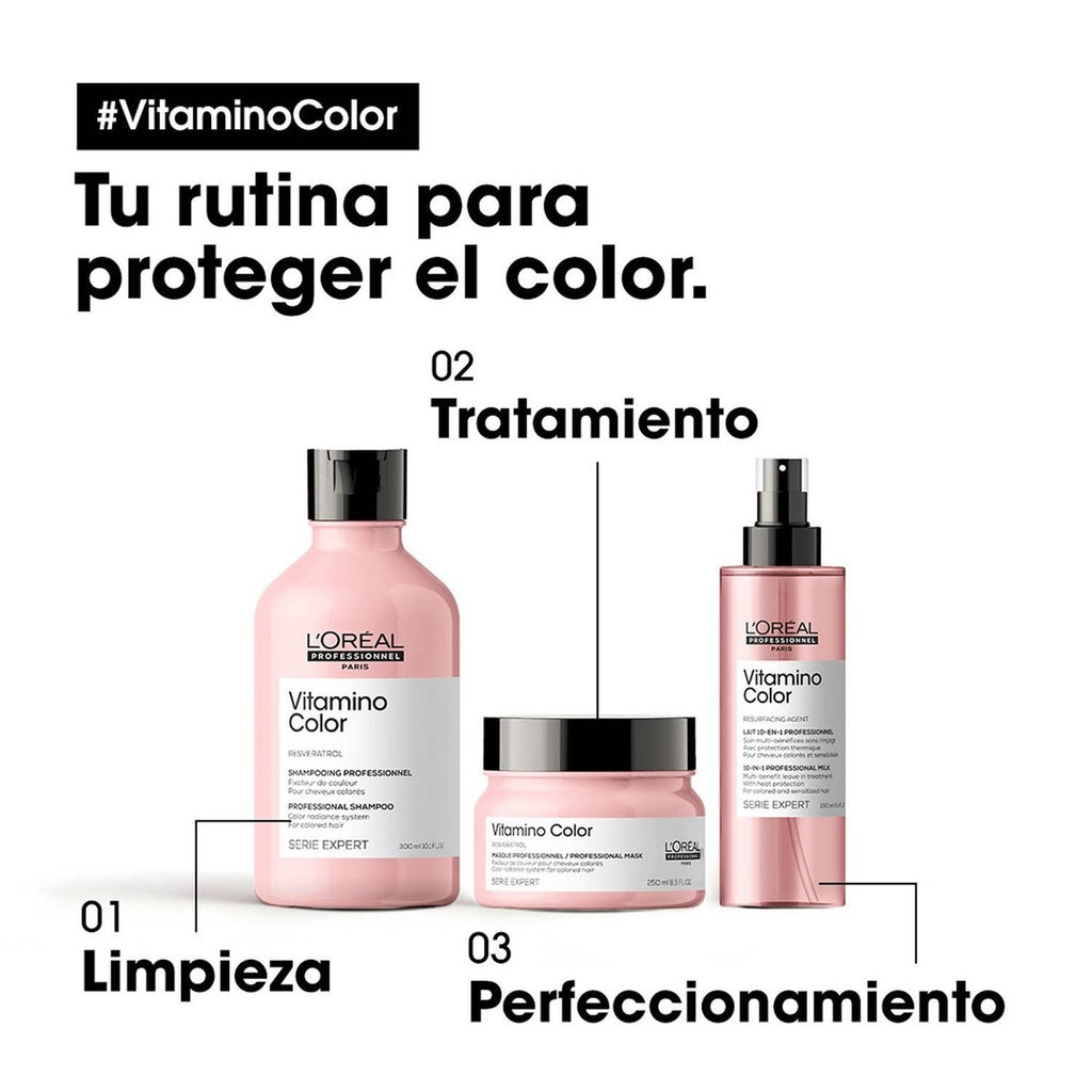 Spray 10 en 1 para cabello con color Vitamino 190ml Loreal Professionnel