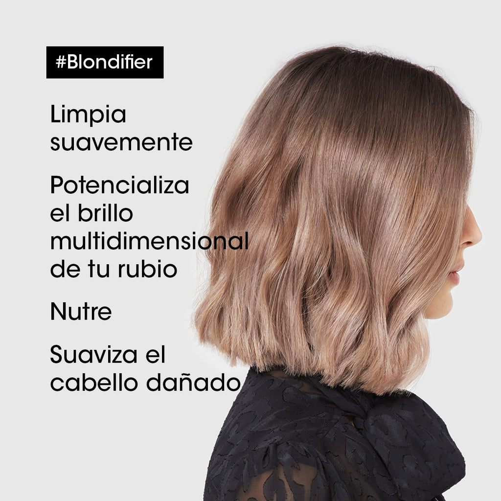 Shampoo protector de cabellos rubios Blondifier 300ml Loreal Professionnel