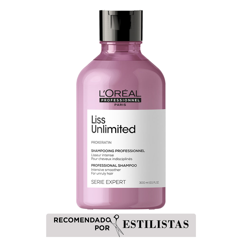 Shampoo para cabello con frizz Liss Unlimited 300ml Loreal Professionnel